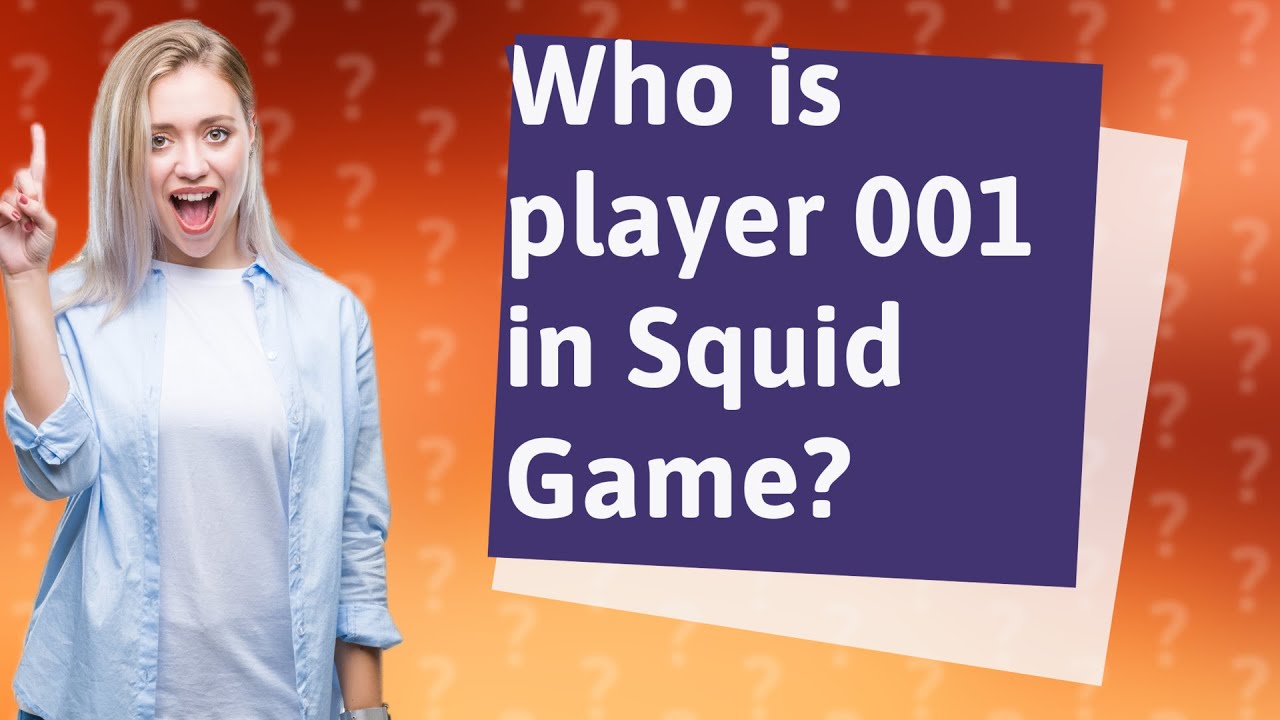 Player 001 squid game